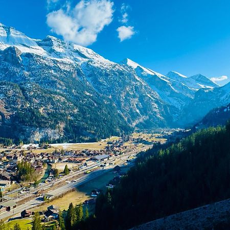 Bellevue & Classy Mountain View Apartment Kandersteg Exterior foto