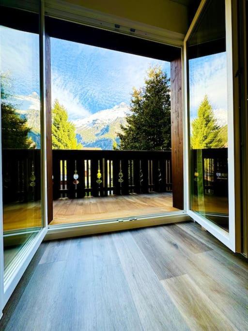 Bellevue & Classy Mountain View Apartment Kandersteg Exterior foto